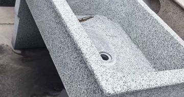 株洲 花岗岩石材洗手池，洗衣池