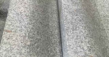 株洲芙蓉白S型拉丝面路沿石