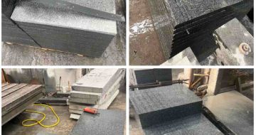 株洲 芝麻黑地铺石材