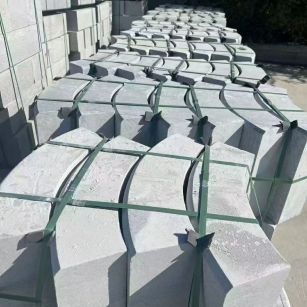 株洲 芝麻灰弧形路沿石
