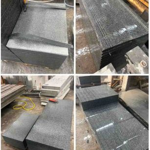 株洲 芝麻黑地铺石材