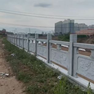 株洲 石材河道栏杆