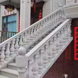 株洲 天然石材 阳台庭院护栏、栏杆