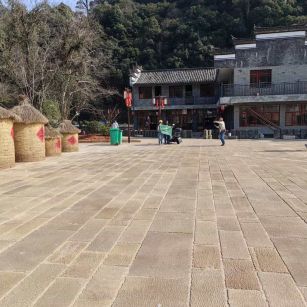 株洲仿古石铺装效果