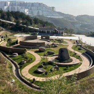 株洲仿古石铺装整体效果