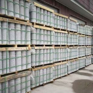 株洲 芝麻白挡车柱、阻车桩、隔离柱