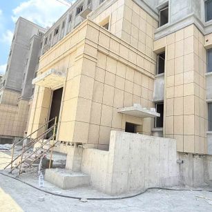 株洲 黄金麻干挂，工地实拍