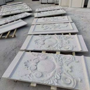 株洲 芝麻白干挂雕花板