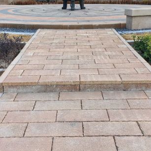 株洲仿古石铺装效果