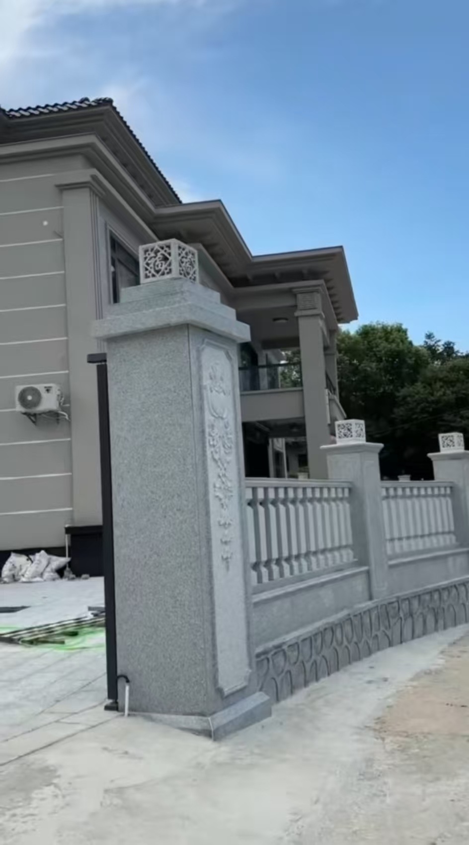 株洲 芝麻白别墅围墙栏杆，私人订制