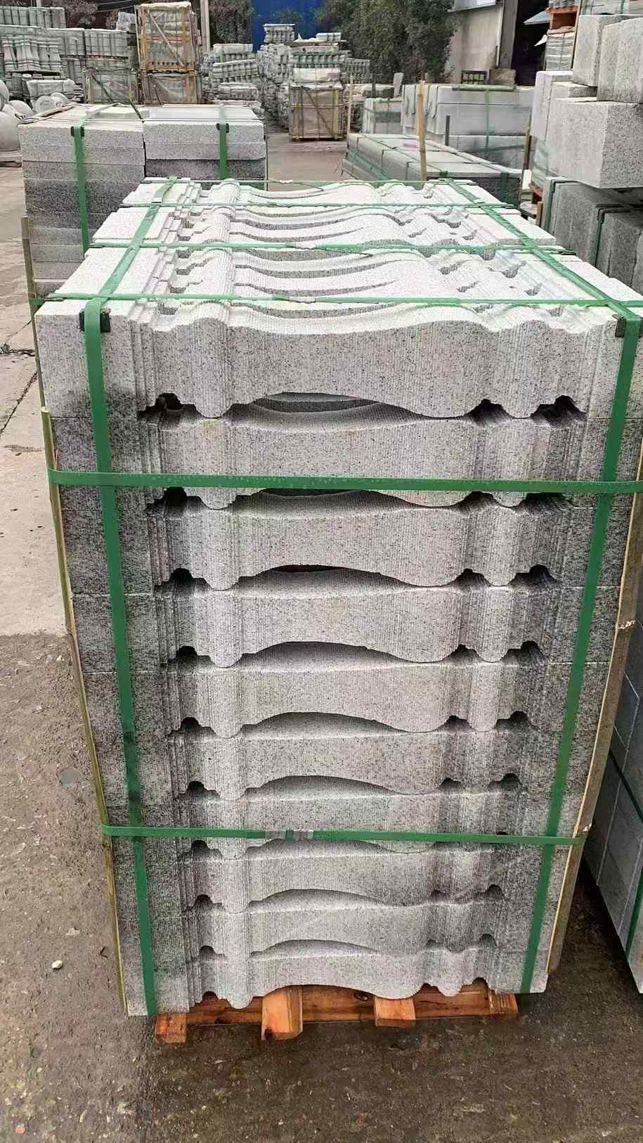 株洲 芝麻白方形拉丝面，栏杆花瓶柱