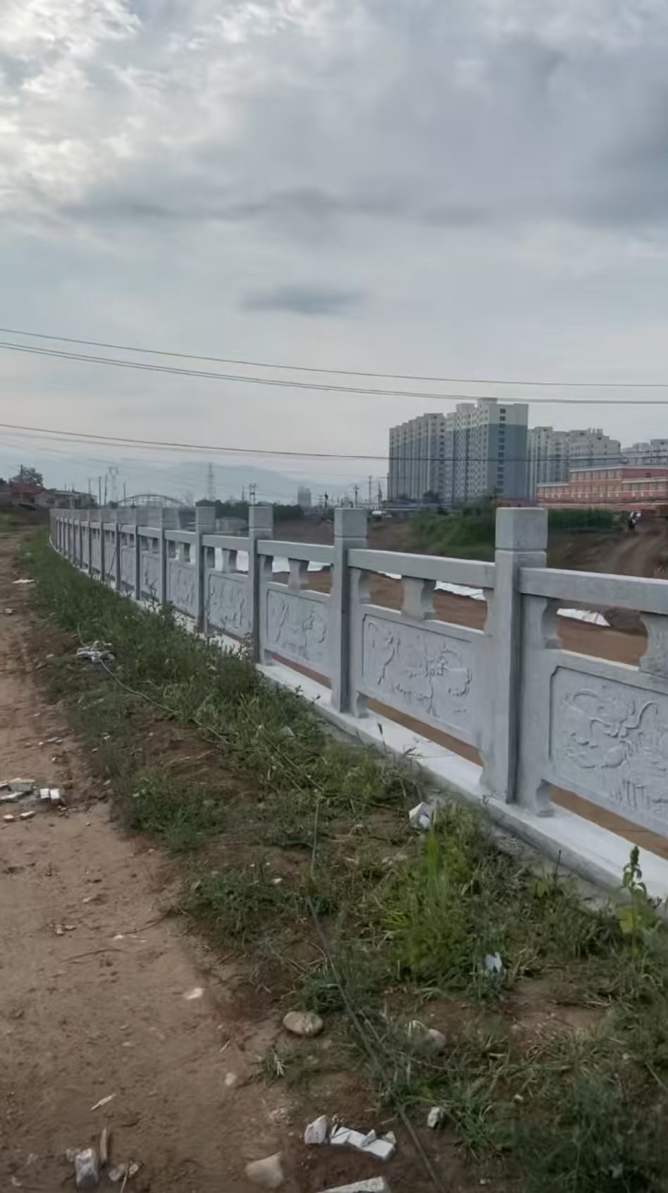 株洲 石材河道栏杆