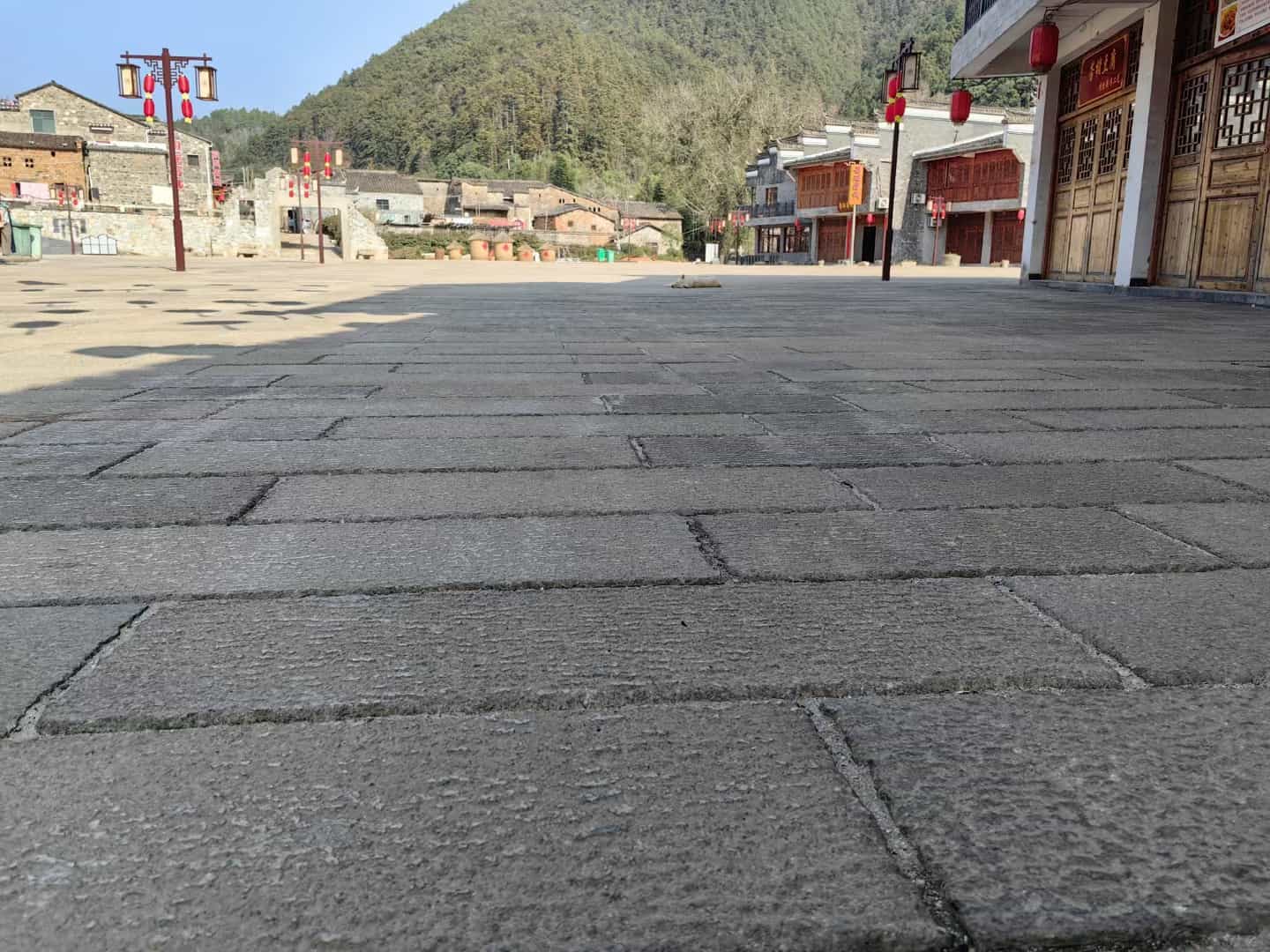 株洲仿古石铺装效果