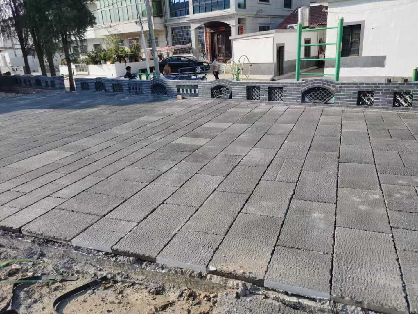 株洲仿古石铺装效果