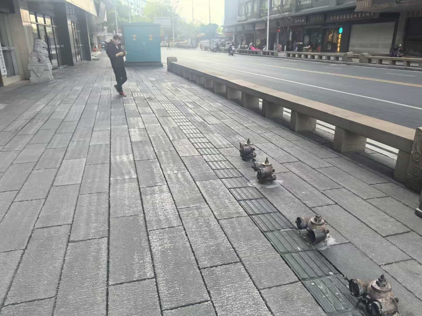 株洲仿古石铺装效果