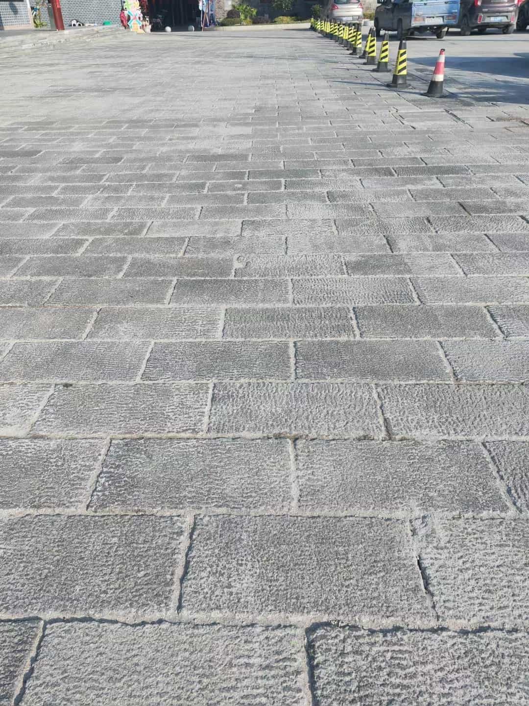 株洲仿古石铺装效果