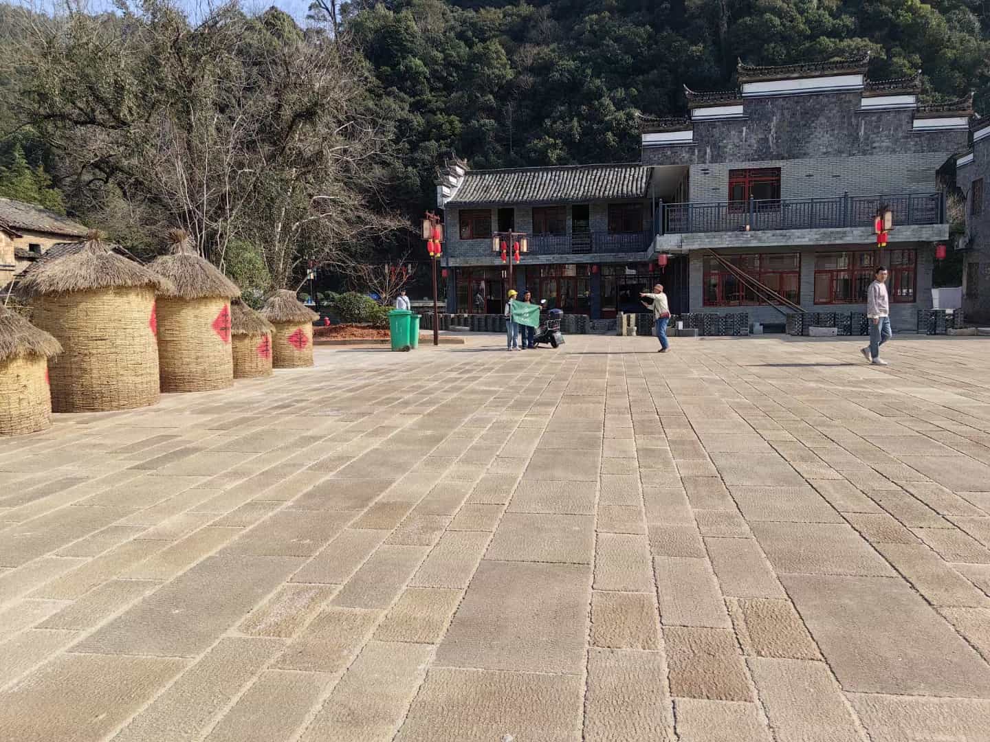 株洲仿古石铺装效果