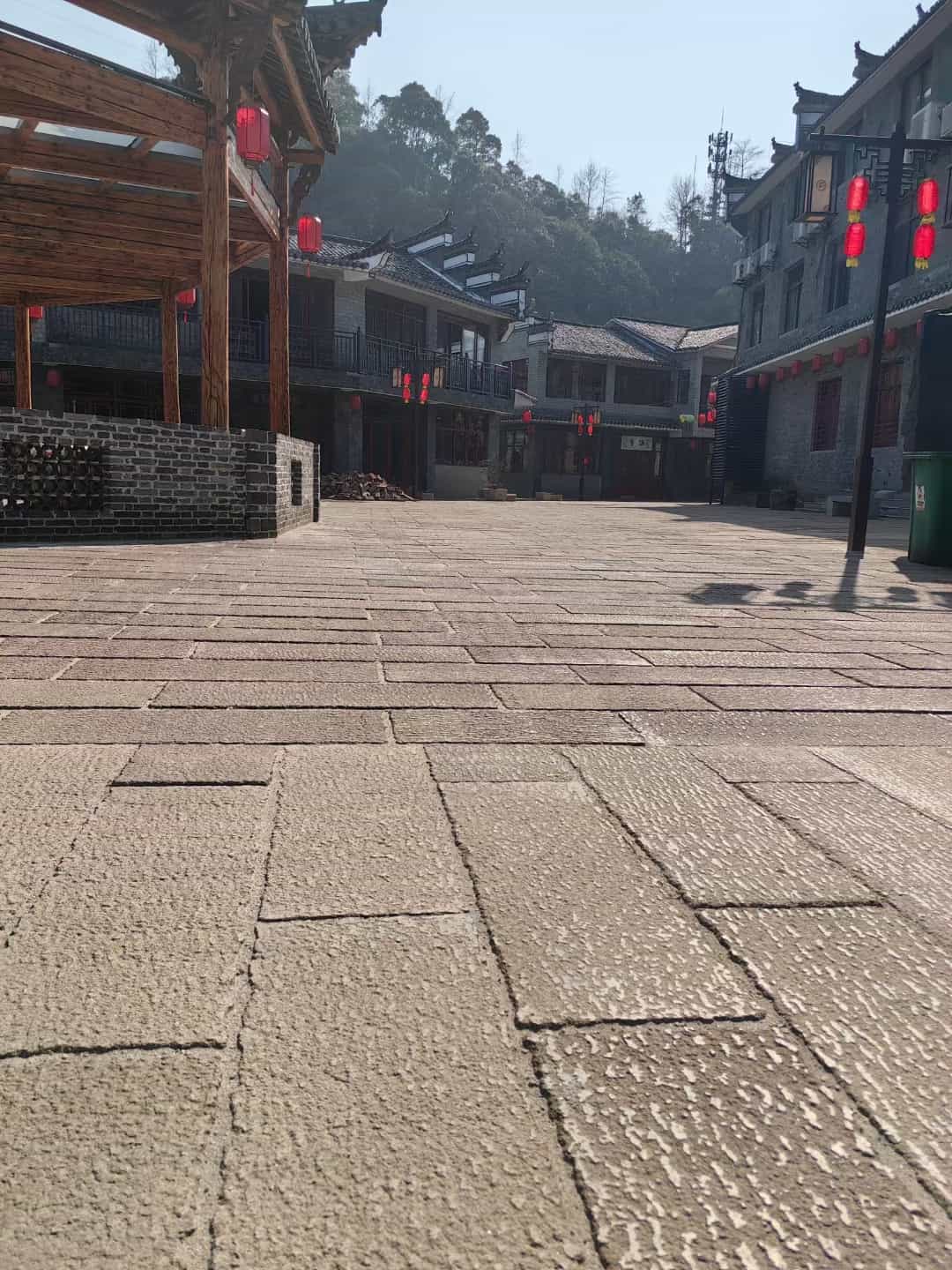 株洲仿古石铺装效果