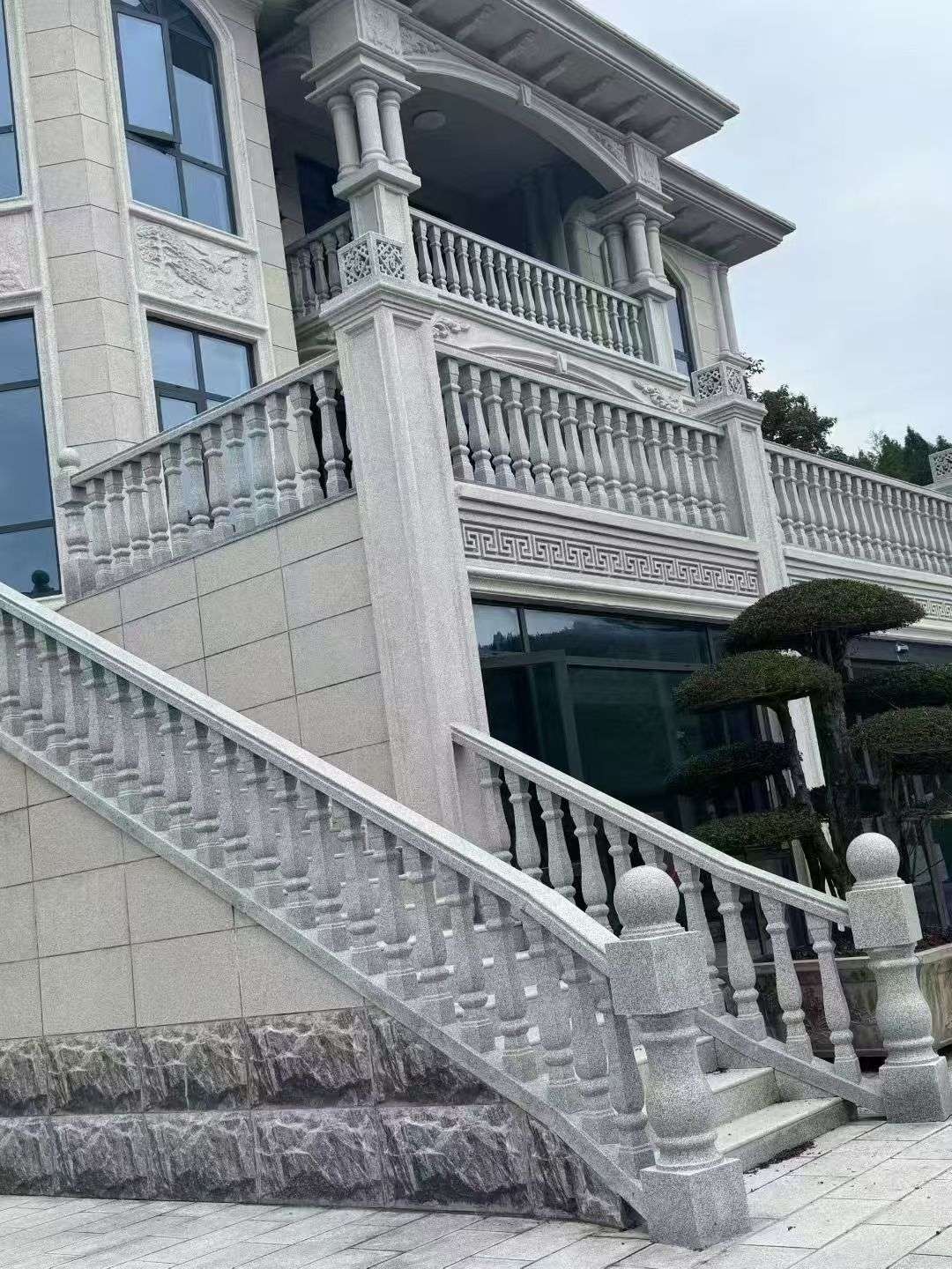 株洲 芝麻白别墅，栏杆